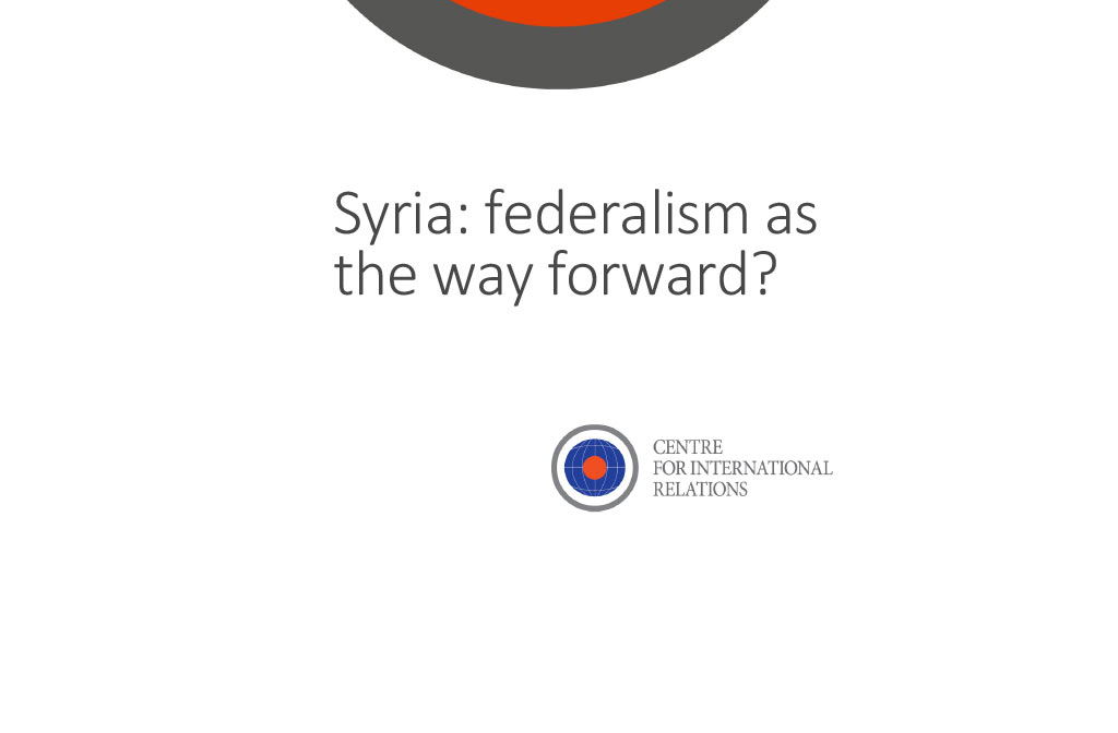 „Syria: federalism as the way forward?” – analiza CSM