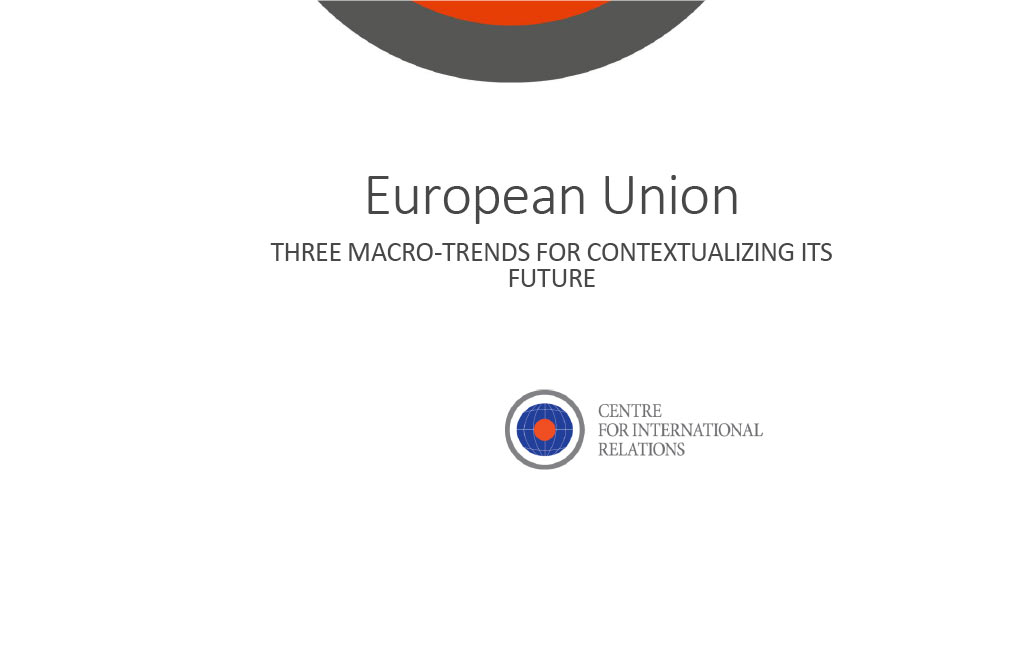Analiza CSM: „EUROPEAN UNION. THREE MACRO-TRENDS FOR CONTEXTUALIZING ITS FUTURE”