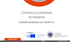 Analiza CSM: „Narodowe systemy pomocy gospodarczej po Covid-19”