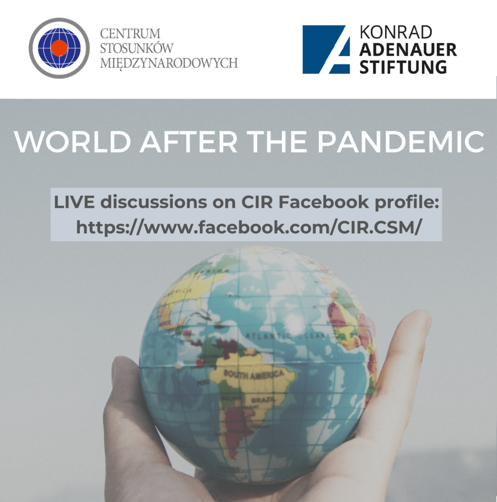 CSM Live Talks: World after the pandemic