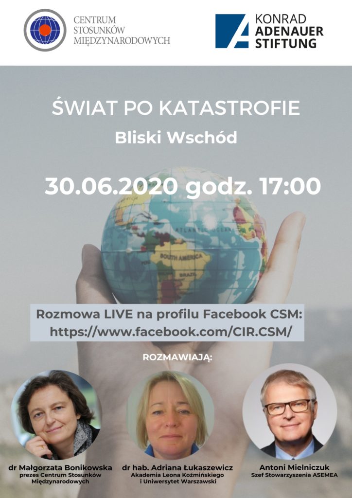 CSM LIVE TALKS<br>Bliski Wschód