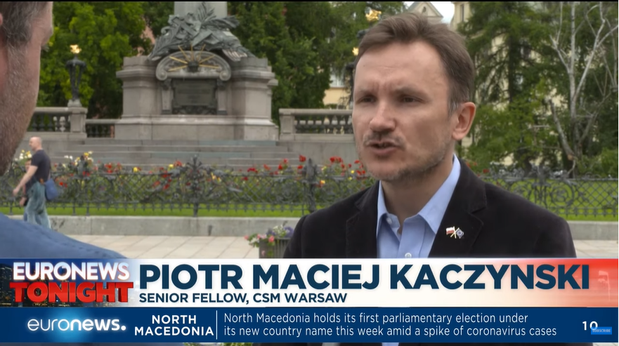 Piotr Maciej Kaczyński, ekspert CSM, o roli Polski w unijnych negocjacjach budżetowych dla Euronews [13.07]