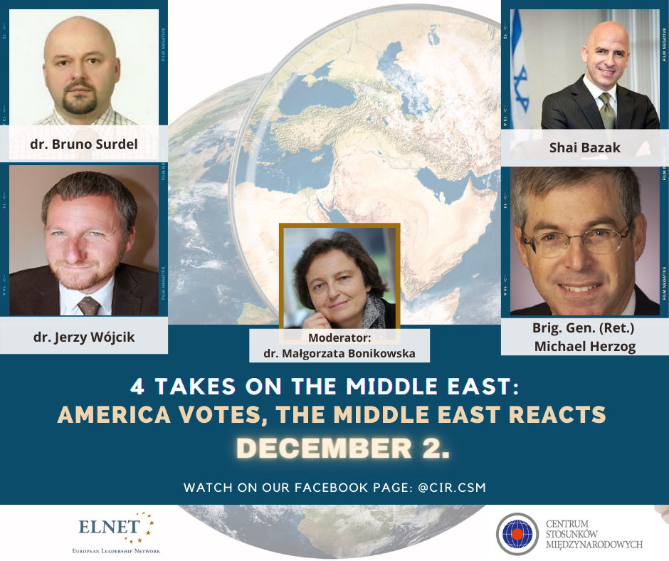 4 TAKES on the Middle EAST: America votes, the Middle East reacts