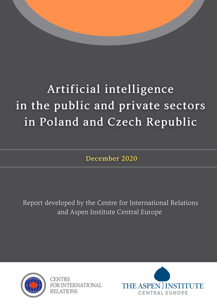 Debate and premiere of the report “Artificial intelligence in the public and private sectors in Poland and Czech Republic”