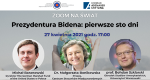 Dr. Małgorzata Bonikowska participated in “Post 2021 Summiton Climate & Road to COP 26” by European Roundtableon Climate Change and Sustainable Transition [28.04.2021]