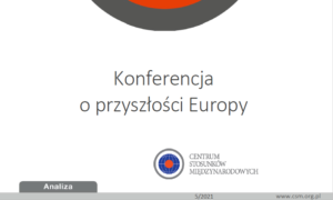 CIR analysis: „Conference on the Future of Europe”