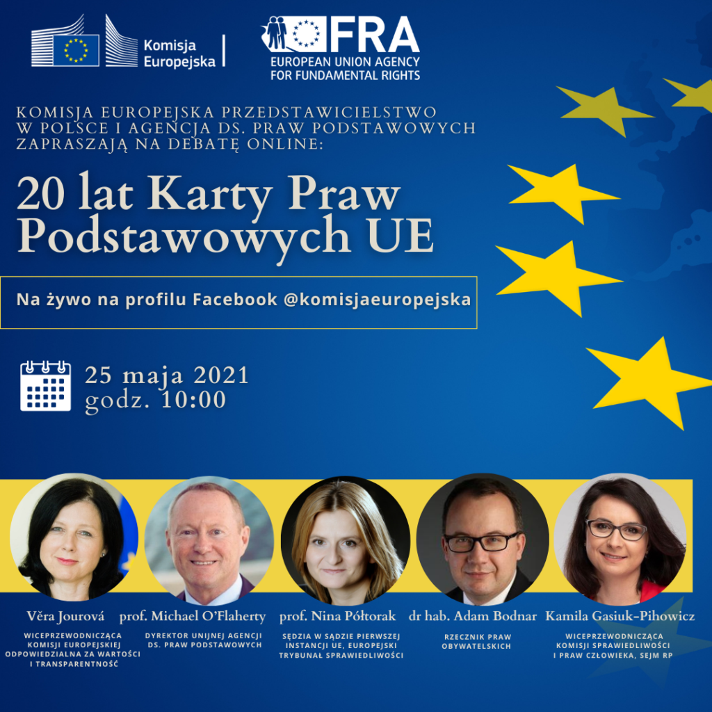 Debata online: „20 lat Karty Praw Podstawowych UE”