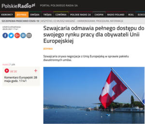 „Jeśli Komisja i Rada UE uznają, że Polska jest niepraworządna, to stanowi zagrożenie dla właściwego wydawania pieniędzy europejskich w naszym kraju” – Piotr Maciej Kaczyński, ekspert CSM, na łamach portalu Onet.pl [28.05.2021]