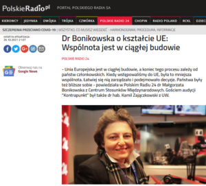 „To spór dotyczący energetyki, ale też czysto polityczny pomiędzy krajami” – skomentowała spór o Turów dr Bonikowska, prezes CSM, na antenie Polskiego Radia 24 [22.10.2021]