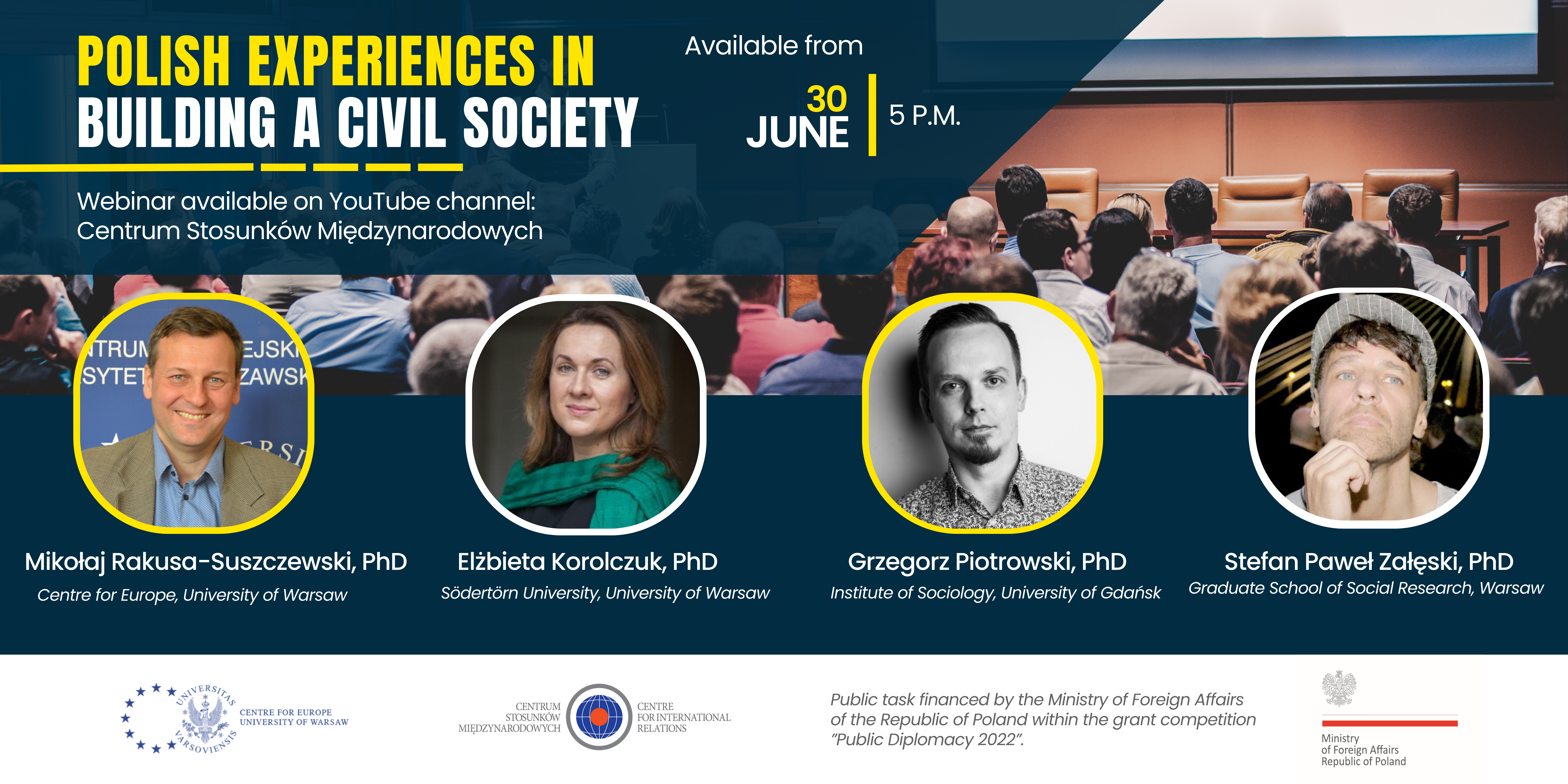 Polish experiences in building a civil society