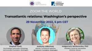ZOOM the World: Transatlantic relations: Washington’s perspective