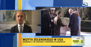 “To be perfectly frank, the Western societies, France included, are tired of the war and would like to have this war over and look for solutions to end this conflict. It does not mean that Europeans do not support Ukrainians anymore” – Małgorzata Bonikowska in the World News (TVP World) [19.12.2022]