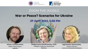 Zoom the World: War or Peace? Scenarios for Ukraine