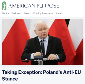 „W sprawie Ukrainy postawa krajów europejskich jest ważna, ale decydujące jest stanowisko USA” – powiedział Janusz Reiter, Przewodniczący Rady CSM, w wywiadzie dla portalu WP [13.07.2023]