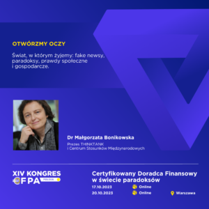 Dr Małgorzata Bonikowska, prezes CSM w programie „Dzień na świecie” w Polsat News o kwestii „paktu migracyjnego” [01.10.2023]