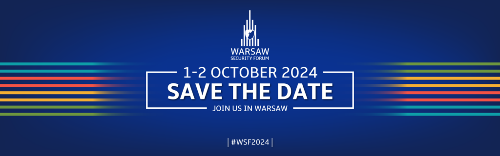 WARSAW SECURITY FORUM, October 2nd, 2024. Panel Discussion: Global Perspective on Rules-Based International Order: Divided Into Camps?  Moderated by Dr Małgorzata Bonikowska – President, Centre for International Relations