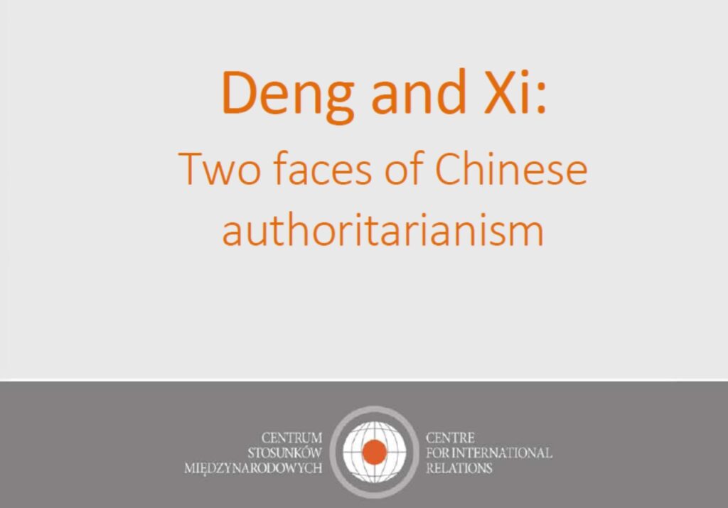 Deng and Xi: Two faces of Chinese authoritarianism