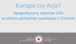 „BRICS: przeciwwaga dla G7 czy 'sny o potędze’?” – Dr Maciej Gaca w komentarzu dla CSM