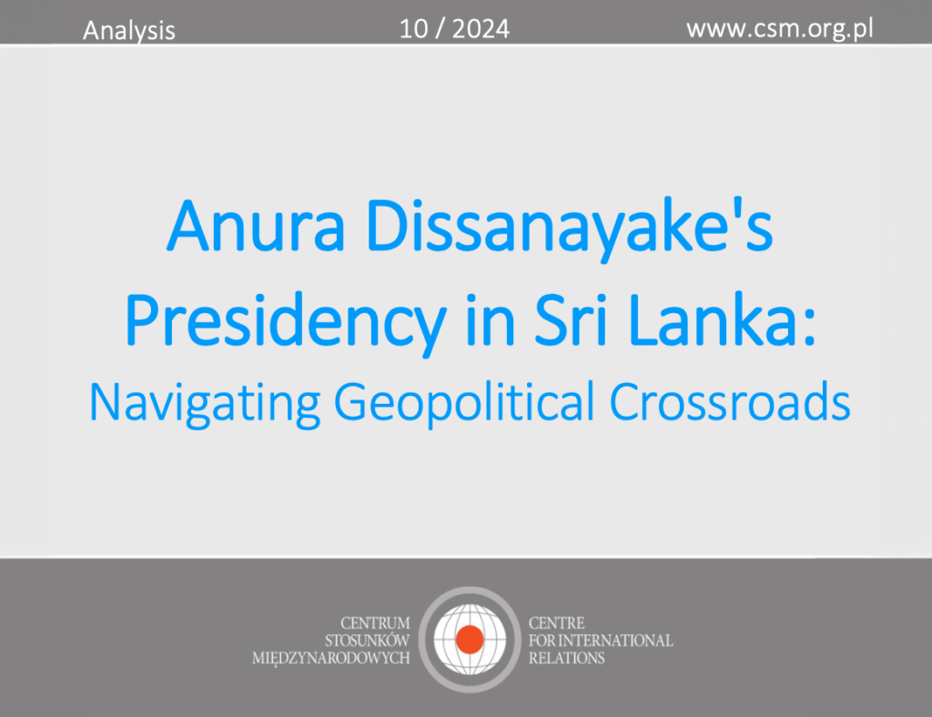 Anura Dissanayake’s Presidency in Sri Lanka: Navigating Geopolitical Crossroads