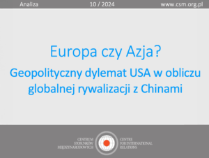 „Mamy obowiązek nie tylko dla polskiego państwa, ale i dla całej Unii uszczelnić i upilnować zewnętrzną granicę Unii Europejskiej”. – Dr Małgorzata Bonikowska prezes CSM dla TOK fm.