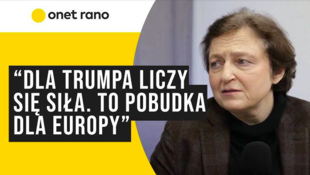 „Otwarcie kwestii granic jest jak puszka Pandory, my pierwsi w Europie będziemy mieć z tym problemy” dr Małgorzata Bonikowska, prezes Centrum Stosunków Międzynarodowych, dla Onet Radio