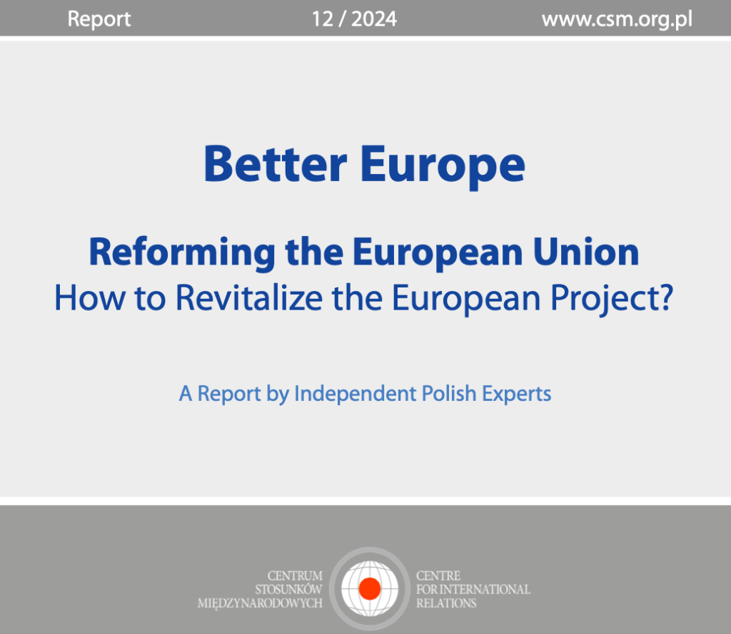 Premiere of the “Better Europe” report