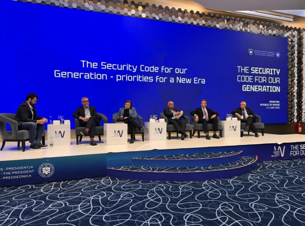Prezes CSM – dr Małgorzata Bonikowska – na Forum „The Security Code For our Generation” zorganizowanym przez Prezydentkę Kosowa  Vjosę Osmani, w Prisztinie