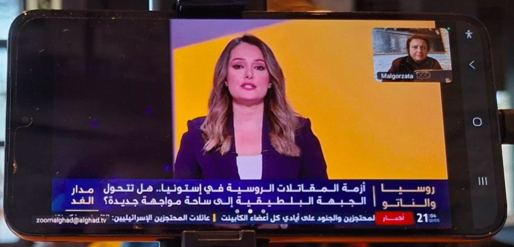 Dr Małgorzata Bonikowska w Alghad TV o rosyjskich dronach nad UE