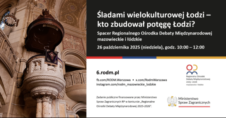 Spacer śladami wielokulturowej Łodzi – kto zbudował potęgę miasta?