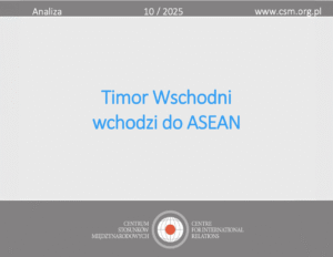 Dr Małgorzata Bonikowska, prezes CSM na EUSBSR Annual Forum 2025 w Sopocie, 29-30.10. 2025 r.