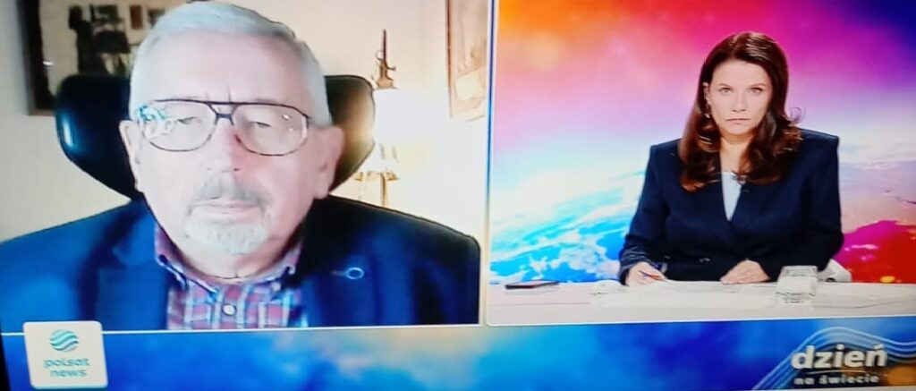 Gaza, Arabia Saudyjska, polityka USA w regionie. Ambasador Krzysztof Płomiński w programie „Dzień na świecie” w Polsat News.