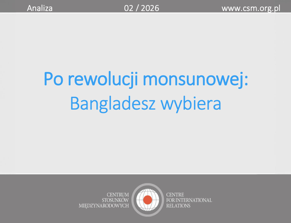 Analiza CSM: „Po rewolucji monsunowej: Bangladesz wybiera”