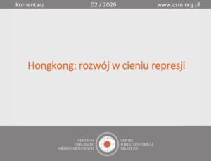 Analiza CSM: „Bliski Wchód w polityce Donalda Trumpa”